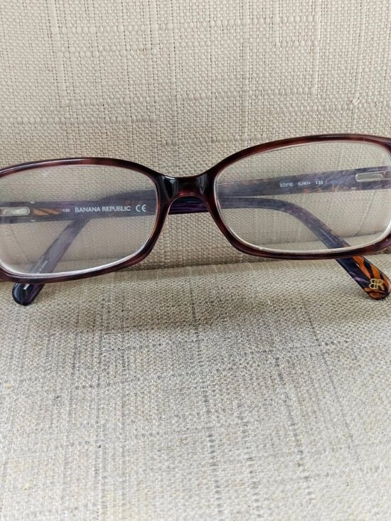 Banana Republic Women Glasses Frame Purple Eyewear SOFIE OHWH Eyeglasses main image 3